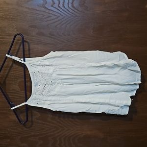 White Maurices tank top
